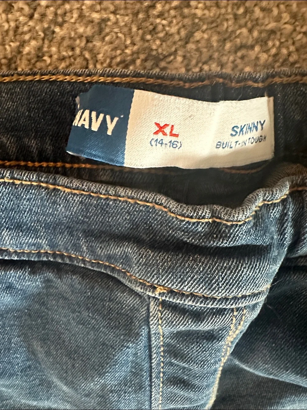 American Eagle Outfitters blue skinny